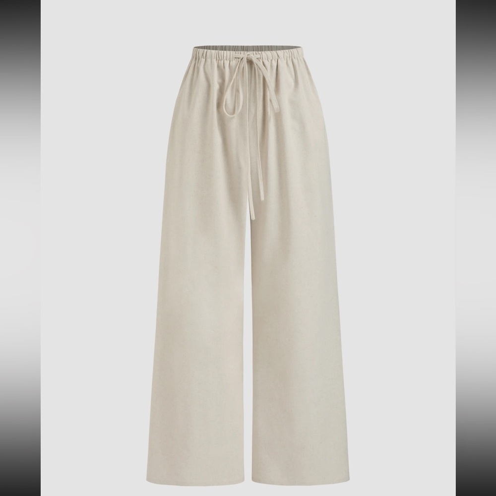 NWT Cider Low Rise Wide Leg Trousers